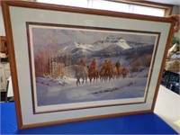 Cimmanon G Harvey Mountain Print Framed