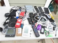 Large Lot of Misc Electronics - Remotes, Blood