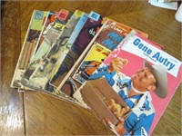 Lot of Vintage Western Comic Books - Gene Autry,