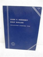 JFK Half Dollar Collection Starting 1964 Book