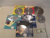 Lot of Assorted Saw Blades - Many w/ Packaging