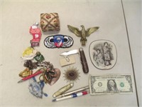Misc Vintage Smalls Collectibles - Knives, Geisha