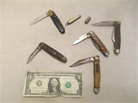 Lot of Vintage Folding Pocket Knives