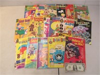 Lot of Vintage Cartoon Character Comic Books -