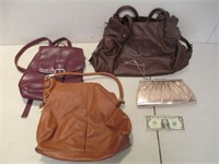 Purse Handbag Lot - One Marked Chanel - Not