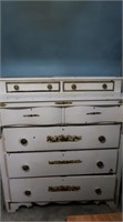 Painted Antique Dresser 43x19x47