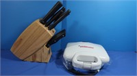 Chicago Cutlery Knife Set & Toastmaster Snack