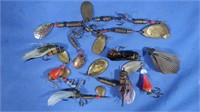 Large Lot of Vintage Lures in Wright & McGill Box