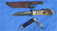 Decora (Germany) Hunting Knife & Vintage Camillus