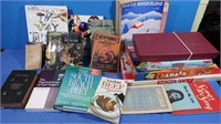 Scrabble, Monopoly & Books, Vintage Yahtzee
