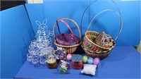 Easter Baskets, Snowglobes, Decorations