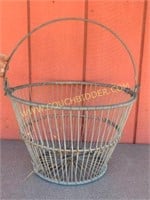 Antique Metal Basket