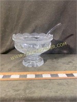 Small Glass Punch Bowl