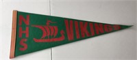 Vintage NHS Vikings pendant