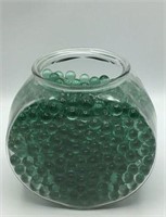 Fish bowl  with marbles