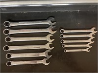 (11) Craftsman Metric Combination Wrenches