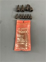 Torx, 9-Piece Set, as pictured
