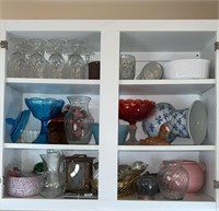 Kitchen cabinet contents