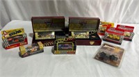 Nascar Collectibles 9 Small Cars, 2 in Nice Boxes