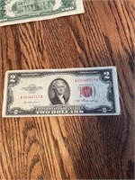 Red Seal $2 Bill