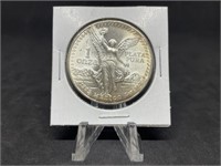 1986 Mexico #1 oz silver Libertad