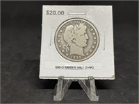 1899 O Barber Half Dollar - VG