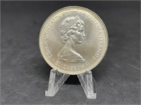 1971 Bahamas Two Dollar Silver Coin