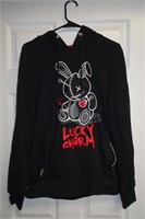 BKYS Lucky Charm Black Hoodie Size Small