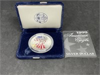 1999 U.S. Silver Eagle - Colorized