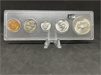 1957 U.S. Silver Uncirculated Set