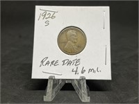 1926 S Lincoln Cent - Rare Date