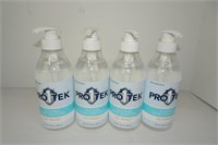 NEW Four Bottles of Pro 1 Tek Hand Sanitizer