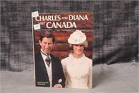 Charles and Diana visit Canada book