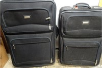 Matching Black Protocol Luggage Handle, Wheels