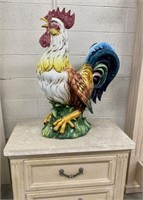 Large Ceramic Rooster from Capri Italy