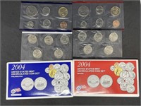 2004 U.S. Uncirculated Coin Set - P & D