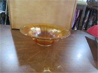 Large Carnival  Glass  Bowl