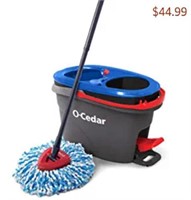 O-Cedar RinseClean Spin Mop And Bucket System, Mu