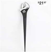 15 in. Adjustable Construction Spud Wrench