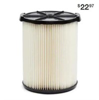 MULTI FIT Wet Dry Vac Filter VF7816 Standard Repl