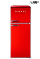 Galanz - Retro 7.6 Cu. Ft Top Freezer Refrigerato