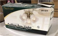 ceiling fan light kit in box