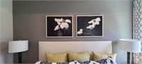 TWO (2) FRAMED CANVAS PRINTS
