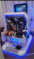 360° Rotating Virtual Reality roller coaster