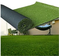 4x13 Deluxe Realistic Fake Grass, Turf Synthetic
