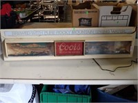 COORS LIGHTED BEER SIGN 51"  - AS FOUND