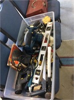 Assorted tool box lot