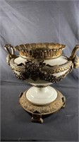 United Wilson Bronze /Porcelain Urn