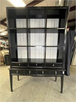 Ethan Allen Cubed Display Cabinet