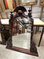 20th century Rococo style mirror